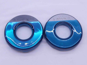 NEW M25 X 1 6g SOLID THREAD RING GAGES 25 1.0 GO NO GO P.D.'S = 24.324 & 24.199 - DW34306AX5