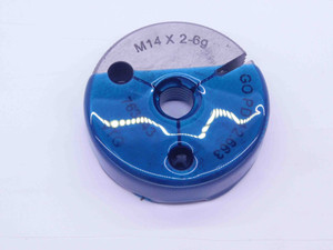 M14 X 2 6g METRIC VERMONT THREAD RING GAGE 14 2.0 GO ONLY P.D. = 12.663 CHECK - DW34380CE4