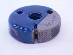 M14 X 2 6g METRIC VERMONT THREAD RING GAGE 14 2.0 GO ONLY P.D. = 12.663 CHECK - DW34380CE4