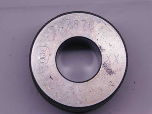 .7870 CL XX MASTER PLAIN BORE RING GAGE .7813 +.0057 OVERSIZE 25/32 20 mm .787 - CL0383AG5