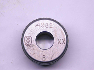 .4982 CLASS XX MASTER PLAIN BORE RING GAGE .5000 -.0018 UNDERSIZE 1/2 12.654 mm - CL0396AG5 .4982 CLASS XX MASTER PLAIN BORE RING GAGE .5000 -.0018 UNDERSIZE 1/2 12.654 mm - CL0396AG5