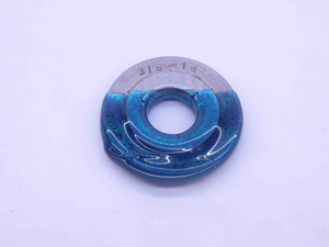 3/8 18 NPT L1 PIPE THREAD RING GAGE .375 .3750 N.P.T. NATIONAL TAPER INSPECTION - BL2124MT 3/8 18 NPT L1 PIPE THREAD RING GAGE .375 .3750 N.P.T. NATIONAL TAPER INSPECTION - BL2124MT