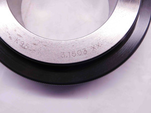 3.1503 CLASS XX MASTER PLAIN BORE RING GAGE 3.1563 -.0060 UNDERSIZE 3 5/32 80 mm - CL0556AP5