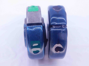 7/8 9 UNC 2A THREAD RING GAGES .875 .8750 GO NO GO P.D.'S = .8009 & .7946 CHECK - JA0678RL