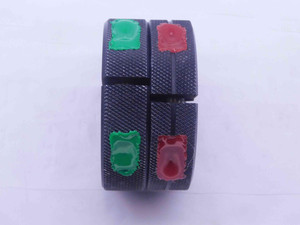 NEW 1 1/8 7 UNC 2A THREAD RING GAGES 1.125 GO NO GO P.D.'S = 1.0300 & 1.0228 - DW34576OB5