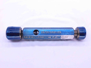 13/16 16 UN 2B THREAD PLUG GAGE .8125 GO NO GO P.D.'S = .7719 & .7782 CHECK - DW34601AA5