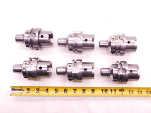 6pc LOT OF HSK63A GUHRING 6mm I.D. HYDRAULIC CHUCK TOOL HOLDERS 70mm PROJ. 4299 - BR9629BA5