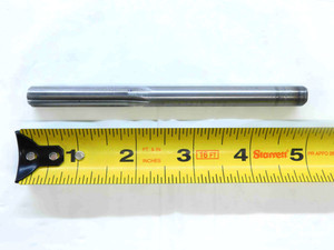 L & I 0.377 OD HSS REAMER 6 FL .377 .3770 3/8 .3750 +.0020 OVERSIZE LETTER V - CL0723BD4