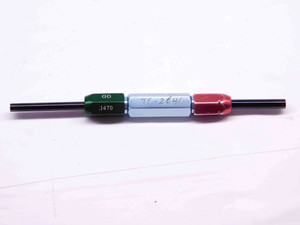 .147 & .170 CL ZZ METRIC PIN PLUG GAGE GO NO GO .000 +.147 0 mm .0067 .17 - CL0746OB4