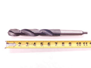 GUEHRING 28mm HSS TWIST DRILL BIT MORSE TAPER #3 SHANK 6 1/2 LOC 11 3/8 OAL MT3 - BR9749CM4