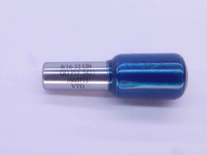 9/16 32 UN VERMONT THREAD PLUG GAGE .5625 GO ONLY P.D. = .5422 2B OR 3B CHECK - DW34772BD5