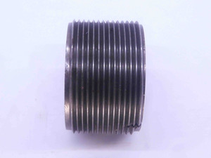 2" 12 UN 3B MODIFIED THREAD PLUG GAGE 2.0 2.00 GO ONLY P.D. = 1.9487 3B OR 2B - DW34802CT4