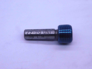 1/2 20 UNF 3B LEFT HAND PREPLATE THREAD PLUG GAGE .5 NO GO ONLY P.D. = .4804 - DW34831LVR
