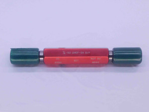 7/8 20 UNEF 2A BEFORE PLATE SET THREAD PLUG GAGE .875 GO NO GO = .8396 & .8360 - DW34888AW5 7/8 20 UNEF 2A BEFORE PLATE SET THREAD PLUG GAGE .875 GO NO GO = .8396 & .8360 - DW34888AW5