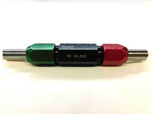 .5100 & .5500 CL X PIN PLUG GAGE GO NO GO .5469 +.0031 35/64 14 mm .510 .550 - RF0029CT4