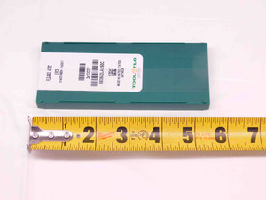 5pcs TOOL FLO FLG-3062L AC50C TiAlN CARBIDE INSERTS .062" CUT WIDTH TOP NOTCH - DM0093TFLO