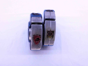 CERTIFIED 7/8 9 UNC 2A THREAD RING GAGES .875 GO NO GO P.D.'S = .8009 & .7946 - DW35041TLC