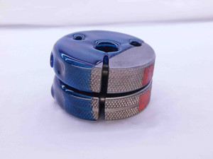 1/2 20 UNF 2A LEFT HAND THREAD RING GAGES .5 GO NO GO P.D.'S = .4662 & .4619 - DW35044AW5