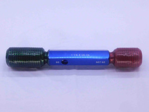 1 1/8 8 UN 2A SET THREAD PLUG GAGE 1.125 GO NO GO P.D.'S = 1.0417 & 1.0348 CHECK - DW34964AW5 1 1/8 8 UN 2A SET THREAD PLUG GAGE 1.125 GO NO GO P.D.'S = 1.0417 & 1.0348 CHECK - DW34964AW5