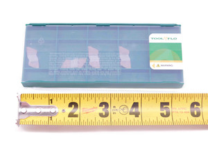 5pcs TOOL FLO FLG-3047L-CB AC3R TiAlN CARBIDE INSERTS .047" CUT WIDTH TOP NOTCH - DM0127TFLO