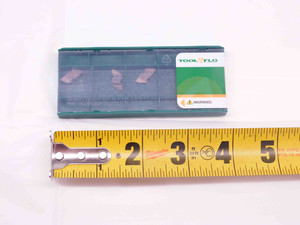 5pcs TOOL FLO FLG-2062R AC3R TiAlN CARBIDE INSERTS .062" CUT WIDTH TOP NOTCH - DM0129TFLO