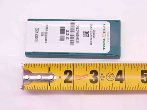 5pcs TOOL FLO FLG-2062R AC50C TiAlN CARBIDE INSERTS .062" CUT WIDTH TOP NOTCH - DM0144TFLO