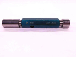 .8850 & .8950 CL Z PIN PLUG GAGE GO NO GO .8750 +.0100 7/8 22.733 mm .885 .895 - EA0083CT4 .8850 & .8950 CL Z PIN PLUG GAGE GO NO GO .8750 +.0100 7/8 22.733 mm .885 .895 - EA0083CT4
