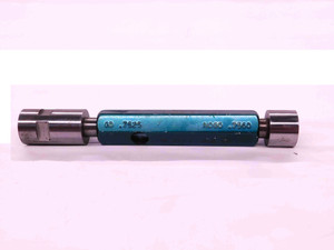 .7525 & .7560 CL Z PIN PLUG GAGE GO NO GO .7500 +.0025 OVERSIZE 3/4 19 mm .756 - EA0086CT4 .7525 & .7560 CL Z PIN PLUG GAGE GO NO GO .7500 +.0025 OVERSIZE 3/4 19 mm .756 - EA0086CT4