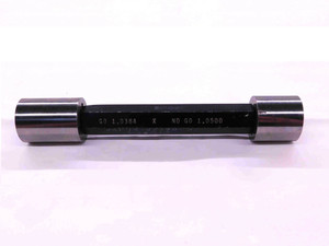 1.0384 & 1.0500 CL X PIN PLUG GAGE GO NO GO 1.0469 +.0031 1 3/64 26.670 1.050 - EA0088CT4 1.0384 & 1.0500 CL X PIN PLUG GAGE GO NO GO 1.0469 +.0031 1 3/64 26.670 1.050 - EA0088CT4