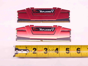 G.SKILL RIPJAW V SERIES 8GB (2x4GB) 288-PIN DDR4 MEMORY RAM F4-2133C15D-8GVR - BR9928LVR