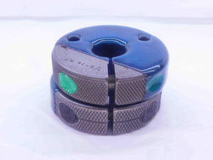 7/8 14 NF 3 THREAD RING GAGES .875 .8750 GO NO GO P.D.'S = .8286 & .8250 UNF-3 - JA0439