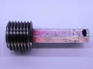2 1/2 4 NS THREAD PLUG GAGE 2.5 4. GO ONLY P.D. = 2.3376 2 1/2"-4 UNC 2B or 3B - DW35223BX4