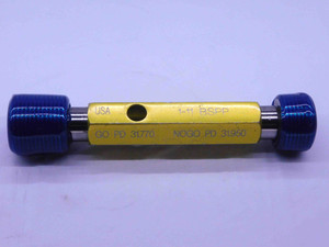 1" 11 BSPP PIPE THREAD PLUG GAGE 1.0 1.00 GO NO GO P.D.'S = 31.770 & 31.950 G1 - DW35232AD5