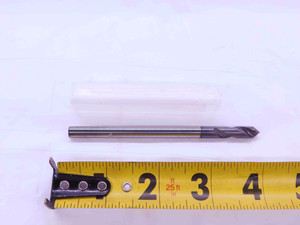 1/4 O.D. TiAIN CARBIDE 90 DEGREE SPOTTING TWIST DRILL BIT .25 LETTER E .2500 - EA0397AU5