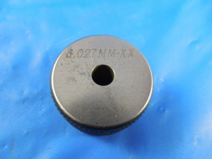 6.027MM CLASS XX METRIC SMOOTH PLAIN BORE RING GAGE 6.0 + .027 OVERSIZE 6 TOOL