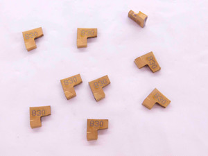 9pcs ISCAR TAG R2JS-6D IC830 TiN CARBIDE PARTING GROOVING INSERTS 2.0mm WIDTH - EA0417BM5
