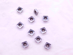 10pcs NEW ISCAR QOMT 060208TN-HQ IC328 TiCN COATED CARBIDE MILLING INSERTS - EA0434BM5