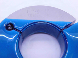 CERTIFIED 1 7/8 16 UNJF 3A THREAD RING GAGES 1.875 GO NO GO = 1.8344 1.8304 UNJ - DW35272BG5