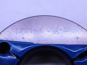 1 3/4 16 UNJ 3A THREAD RING GAGES 1.75 1.750 GO NO GO P.D.'S = 1.7094 & 1.7054 - DW35273BG5