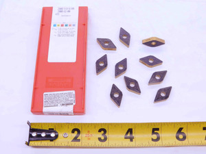 10pcs SANDVIK DNMX 15 04 08-WM 4225 TiCN & TiN CARBIDE INSERTS DNMX 432-WM - EA0461BM5