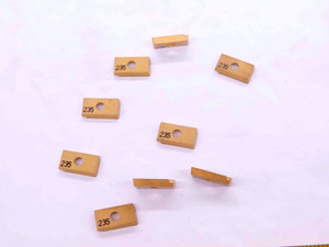 9pcs NEW SANDVIK R216.2-17 03 08-1 235 TiN COATED CARBIDE MILLING INSERTS - EA0462BM5