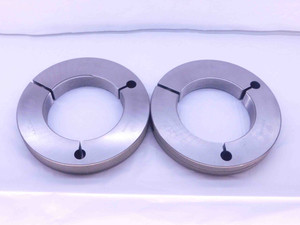 3 7/8 12 UNJS 3A MODIFIED THREAD RING GAGES 3.875 GO NO GO PDS= 3.8209 & 3.8160 - DW35314BG5