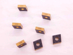 7pcs SANDVIK CNMG 12 04 04-WF 4215 TiCN & TiN CARBIDE INSERTS CNMG 431-WF - EA0485BM5