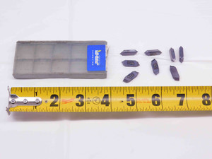 8pcs NEW ISCAR TIP 4P8-NPT IC908 TiCN COATED CARBIDE THREADING INSERTS 4 TPI - DM0382CT4