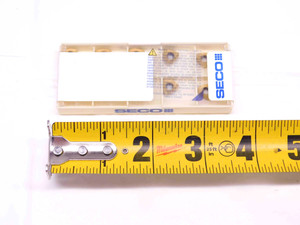 10pcs SECO 218.19-100T-M06 F40M TiAlN & TiN COATED CARBIDE MILLING INSERTS - DM0418BM5