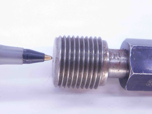 3/4 16 UNF 2B LEFT HAND THREAD PLUG GAGE .75 GO NO GO P.D.'S = .7094 & .7159 - DW35375BI5