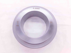 3.2500 CLASS XX MASTER PLAIN BORE RING GAGE ONSIZE 3 1/4 82.550 mm 3.250 CHECK - EA0548CP4 3.2500 CLASS XX MASTER PLAIN BORE RING GAGE ONSIZE 3 1/4 82.550 mm 3.250 CHECK - EA0548CP4