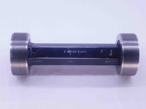 2 3/4 16 UNJ 3B THREAD PLUG GAGE 2.75 2.750 GO NO GO P.D.'S = 2.7094 & 2.7148 - DW35384BR5