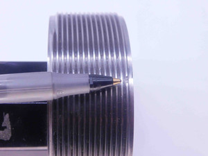 2 3/4 16 UNJ 3B THREAD PLUG GAGE 2.75 2.750 GO NO GO P.D.'S = 2.7094 & 2.7148 - DW35384BR5