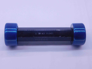 1 3/4 16 UNJ 3B THREAD PLUG GAGE 1.75 1.750 GO NO GO P.D.'S = 1.7094 & 1.7146 - DW35386BR5